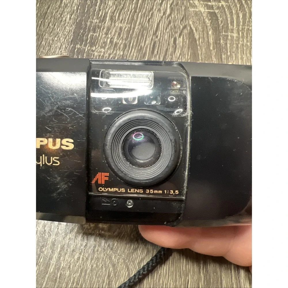 Olympus Infinity Stylus 35mm Point & Shoot Film Camera Autofocus MJU Japan Works